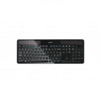 Logitech Wireless Solar Keyboard K750 Teclado RF Inalámbrico QWERTZ Alemán Negro