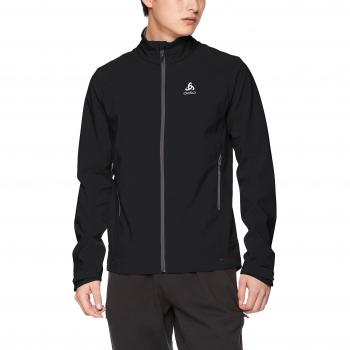 Odlo Softshell Lolo Chaqueta, Hombre, Negro, M