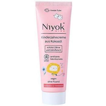 Niyok Kids Coconut Oil Toothpaste Strawberry & Raspberry, 75 ml