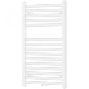 Radiador secatoallas de agua caliente 381W 80x50x3cm, negro