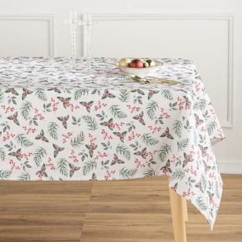 Mantel Antimanchas 100% Algodón Nandina MINT DECO 140X200