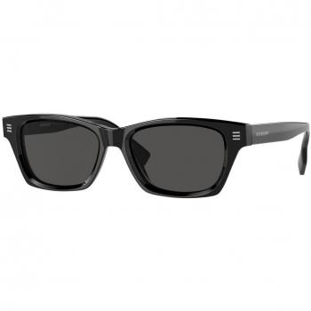 Burberry BE4357F KENNEDY Asian Fit 300187 Men's Sunglasses Black 53mm