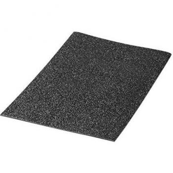 Pryse Eva - Goma con purpurina, 40 x 60 cm, color plata purpureo