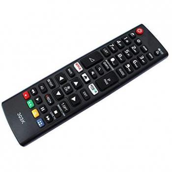 Mando a Distancia Sustituto LG Compatible 49UM7100PLB, 43UM7400PLB, 43UM7390PLC, AKB75095307 - Garantía de 3 Años - Smart LED TV