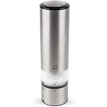 Peugeot Elis Sense Electric Salt Mill 20cm, Stainless Steel, 5.5x5.5x20 cm