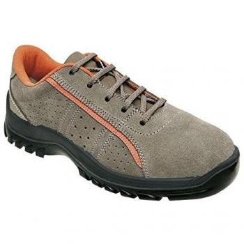 Zapato Seguridad T41 S1P PuPu Puntera Plastico Metal Zion Snuman Piel Gr Pante