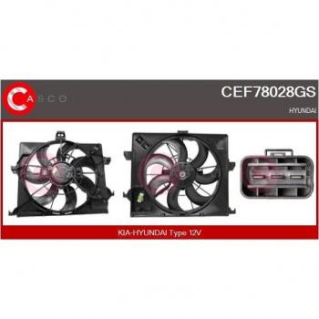 Motor eléctrico ventilador radiador CASCO CEF78028GS