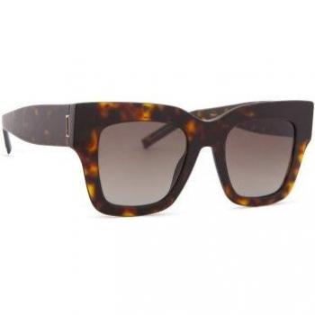 Hugo Boss 1386/S 086 HA 51 Square Women's Sunglasses - Havana Brown Gradient, One Size