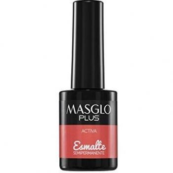 MASGLO PLUS Esmalte SEMIPERMANENTE Plus Admirable 15ML, Activa