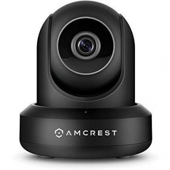 Amcrest IP2M-841B, Cámara IP de Seguridad WiFi Inalámbrica marca de 1080p con Paneo/Inclinación, Audio de dos vías, Fácil instalación, Grabación en la nube opcional, Full HD 1080p
