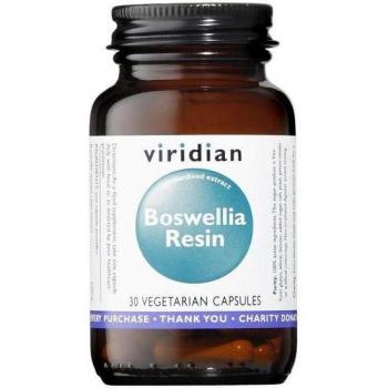 Viridian Boswellia Resina Extracto 30 cápsulas vegetales