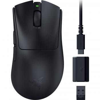 Razer DeathAdder V3 HyperSpeed Wireless Gaming Mouse - 26000 DPI, Ergonomic Design, Optical Sensor