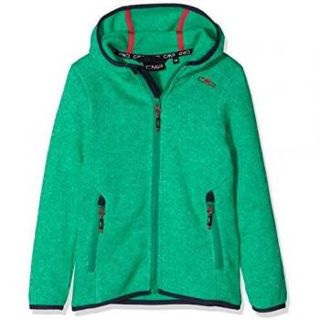 CMP Forro Knit Tech 3H19825 Chaqueta, Niñas, Verde