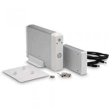 Caja de disco duro externo HP 2NR12A Plata, Contenedor de unidad de almacenamiento HDD removible