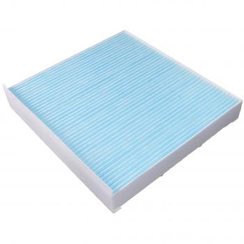 Filtro de habitáculo BLUE PRINT ADL142508 con características de alta eficiencia en filtración, diseñado para mejorar la calidad del aire en el interior del vehículo, fácil instalación y compatible con múltiples modelos de automóviles