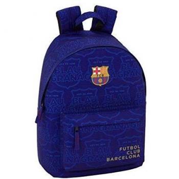 FC Barcelona Blue Oficial Mochila Juvenil Para Portátil 14,1, 310x160x410mm