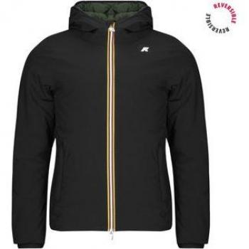 Reversible Waterproof Windproof Breathable Black Jacket with Hood for Men - JACK ST WARM DOUBLE