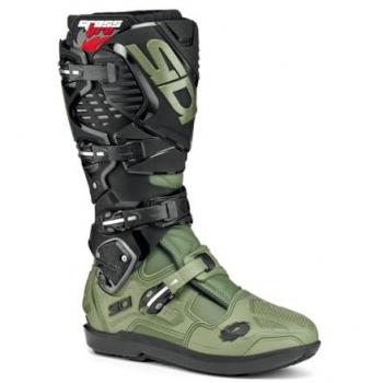 Sidi Botas de Motocross Crossfire 3 SRS Ejército Negro 42 EU