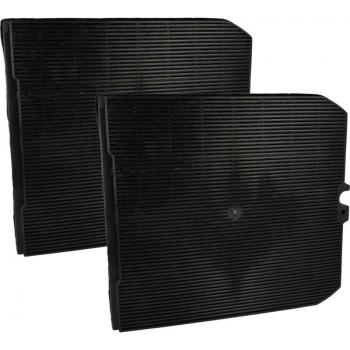 2x Filtro de Carbón Activado Compatible con Campana Extractora Falmec Cristo 1430 - Vhbw