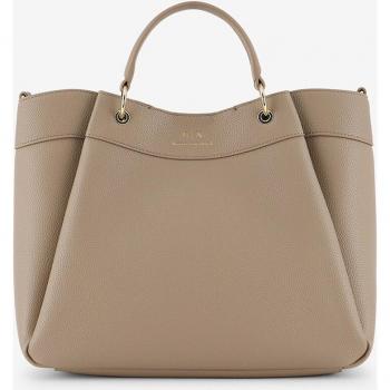 Bolso shopper L con bandolera con logo de Armani Exchange