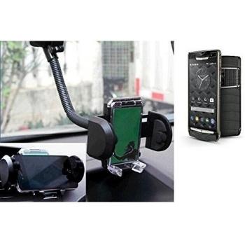 Soporte para coche universal para Vertu New Signature Touch c/ ventana de la foto. El apego a disco, rejilla de ventilación o el salpicadero. Sostenedor del montaje del parabrisas de automóviles Aire montaje de la salida salpicadero sistema de soporte d
