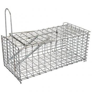 Jaula Trampa Humana para Ratas Galvanizada Fixman 300mm