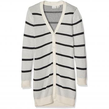NAME IT Nitilly Ls Long Knit Card Box Nmt, Chaqueta para Niñas, Multicolor