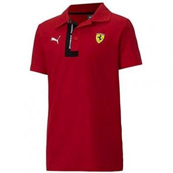 Puma SF Kids Polo, Unisex niños, Rosso Corsa, 128