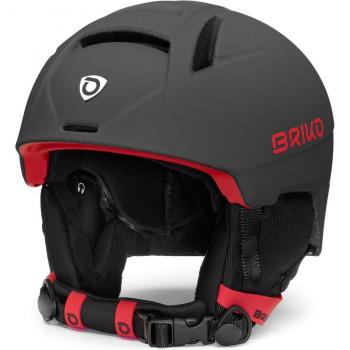 Casco de esquí y snow Briko Canyon gris rojo M-L