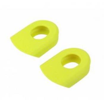 Zefal Protector de Bielas Amarillo Neon - Crank Armor ZEFAL para ciclismo de bicicleta