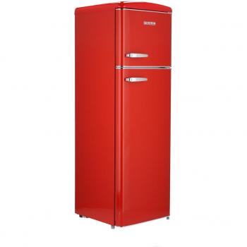 Frigorífico Retro Doble Puerta Severin RKG8983 246 L Clase D Color Rojo