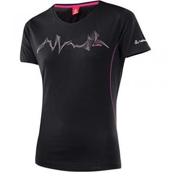 Löffler Transtex Single - Camiseta Manga Corta Mujer - Negro Talla EU 38 | S 2019