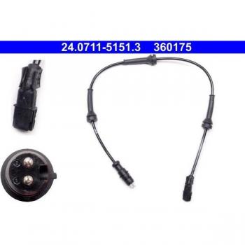 Sensor de velocidad de la rueda ATE 24.0711-5151.3