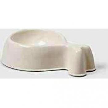 United Pets Las Mascotas Chicky Cuenco de la Comida, pequeño, Color Blanco