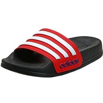 adidas Adilette Shower K, Chanclas, NEGBÁS/FTWBLA/Rojint, 28 EU