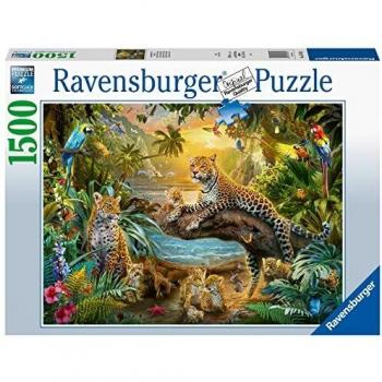 Leopardos en la jungla - Puzzle 1500 piezas