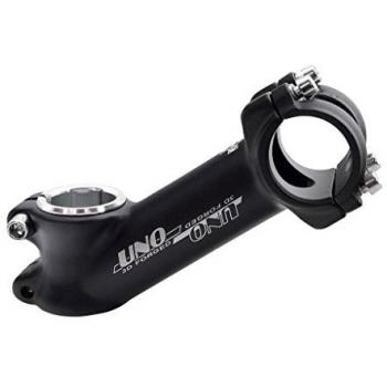 Potencia de Manillar MTB UNO Aluminio Negro Mate 110mm 170gr, Disco de Freno Fijo Redondo NG BRAKES, Potencia Tija Manillar ZOOM Aluminio 110mm 35º 31