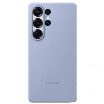 Funda De Silicona Azul Claro Para Samsung Galaxy S25 Ultra