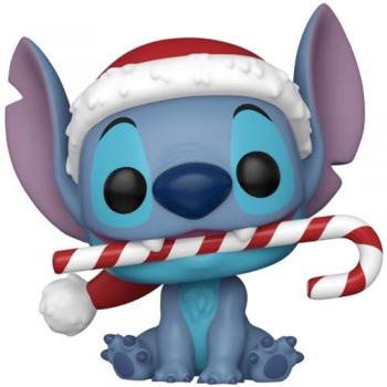 Funko Pop! Disney: Stitch with Candy Cane - Holiday Collectible Vinyl Figure