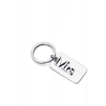 Llavero Viceroy Chic de acero con placa y letras