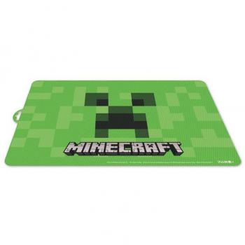Mantel Individual Plastificado Infantil Minecraft 28 x 42 cm - Hecho en España