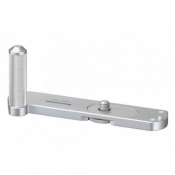 Panasonic DMW-HGR1GU-S - Empuñadura de Aluminio para cámaras Digitales Lumix DMC-GM1, Color Plateado