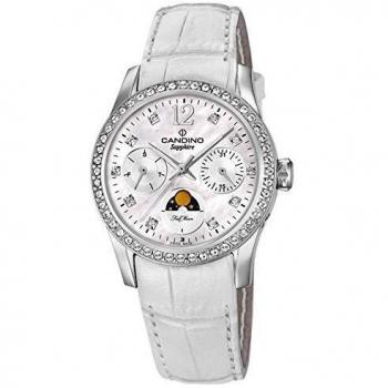 Reloj de Mujer Candino C4684 Casual con Caja de Acero Inoxidable 316L en Gris Plata