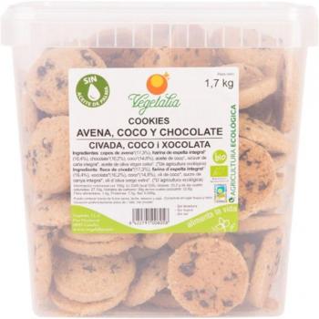 Cookies de Avena Coco y Chocolate 1,7kg Bio