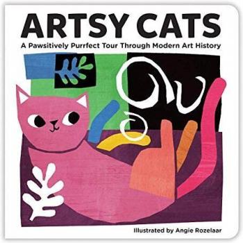 Libro de Cartón Gatos Artísticos: Un Tour Purrfecto a Través de la Historia del Arte Moderno