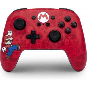 Mando Gaming PowerA Enhanced Wireless Edición Here We Go Mario para Nintendo Switch