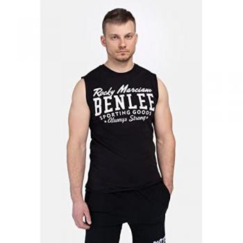 Camiseta de tirantes clásica Benlee Lastarza para Hombre, color Negro, talla 3XL