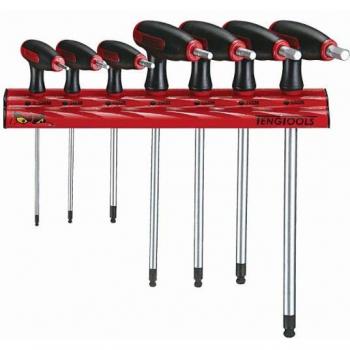 Juego de Llaves Allen Hexagonales WRHEX07 – 7 Piezas