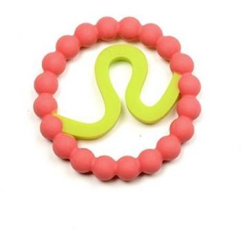 Chewbeads CW021487 - Mordedor zodíaco con diseño de Leo, color rosa