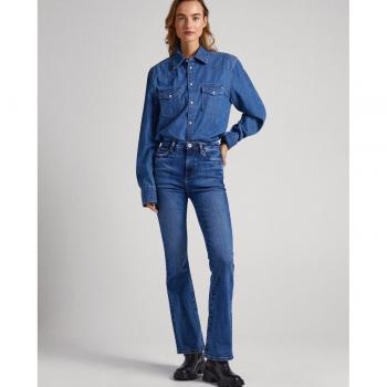 Pepe Jeans - Pantalón Vaquero Dion Flare Para Mujer